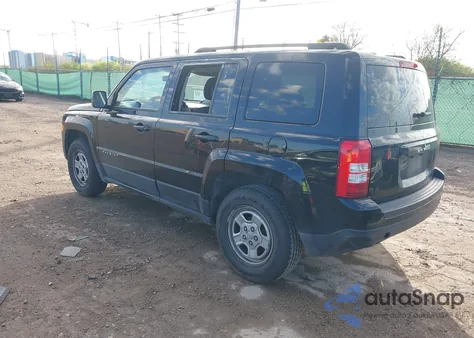 2016 Jeep Patriot Sport from USA, damaged, VIN 1C4NJPBA4GD669778